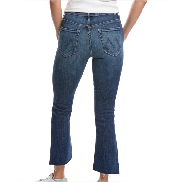MOTHER Denim - MOTHER Crop Step Fray Jeans Size 30 Premium Designer Denim